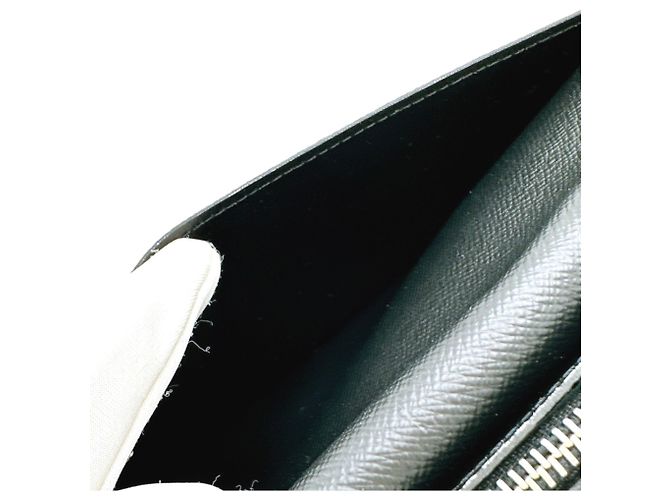 Cartera larga de cuero Epi Louis Vuitton Negro - vista 15