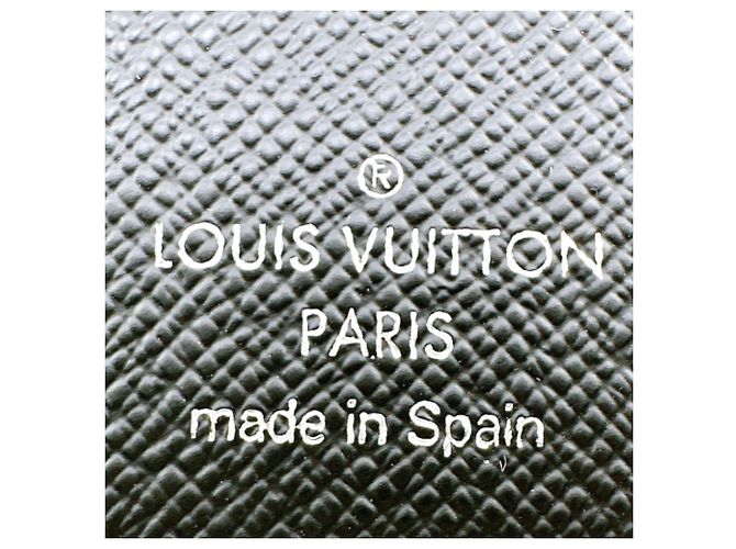 Cartera larga de cuero Epi Louis Vuitton Negro - vista 17