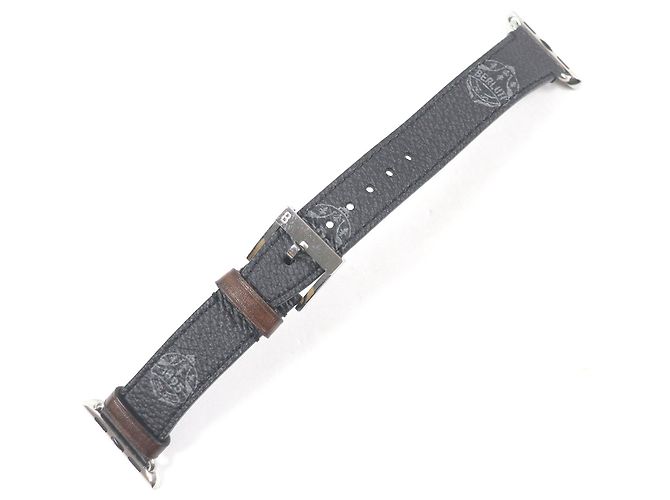 Lederarmband mit Berluti-Logo-Muster - Ansicht 3