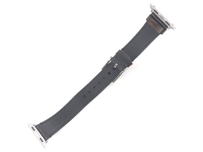 Lederarmband mit Berluti-Logo-Muster - Ansicht 4