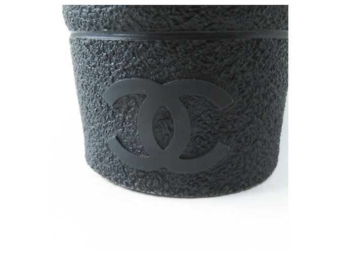Chanel Schafslederstiefel schwarz-weiß 35 - Ansicht 8