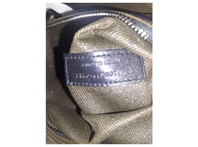 Borsa Tote Yves Saint Laurent Kaki Cachi - vista 5