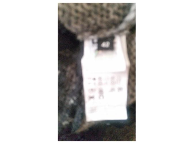D&G Cardigan aus Mohair Grau und Schwarzer Spitze - Ansicht 7