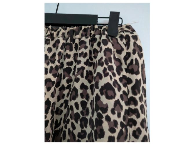 Gerard Darel Seidenrock Gérard Darel Leopardenprint - Ansicht 2