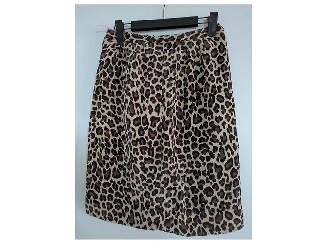 Gerard Darel Seidenrock Gérard Darel Leopardenprint - Ansicht 3