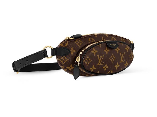 Bumbag Louis Vuitton Keepit Riñonera Monograma Marrón Castaño - vista 3