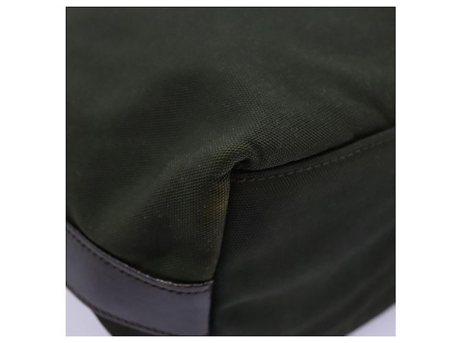 Sac à main GUCCI en toile kaki 000 0602 Auth ti2770 - vue 15