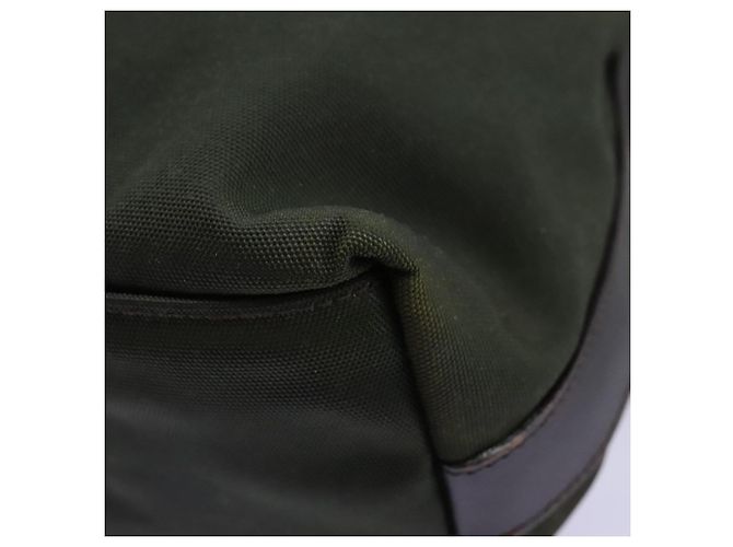Sac à main GUCCI en toile kaki 000 0602 Auth ti2770 - vue 16