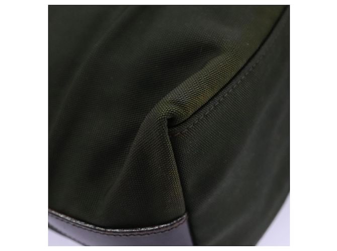 Sac à main GUCCI en toile kaki 000 0602 Auth ti2770 - vue 17