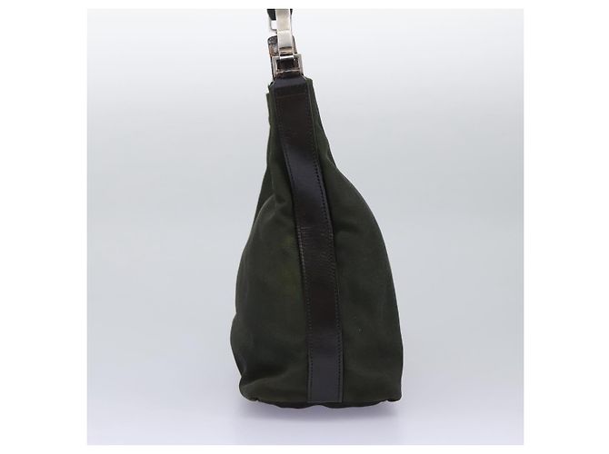Sac à main GUCCI en toile kaki 000 0602 Auth ti2770 - vue 3