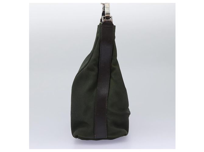 Sac à main GUCCI en toile kaki 000 0602 Auth ti2770 - vue 4