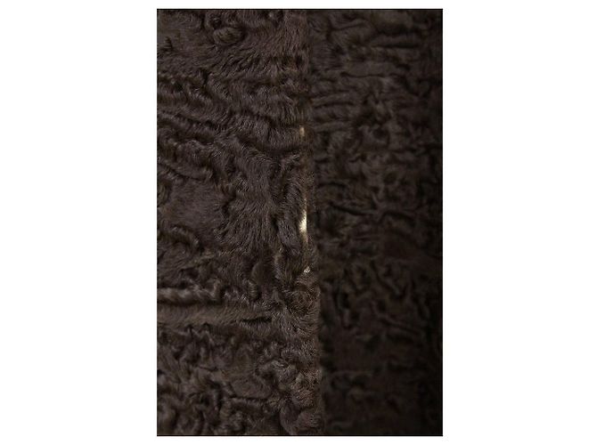 Autre Marque Balzani Brown Persisches Lammfell-Mantel Braun - Ansicht 4