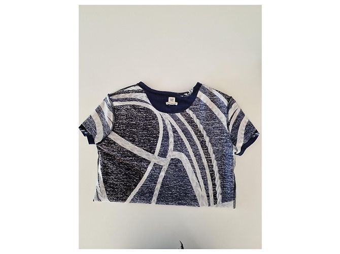 Camiseta Hermès de algodón azul marino - vista 4