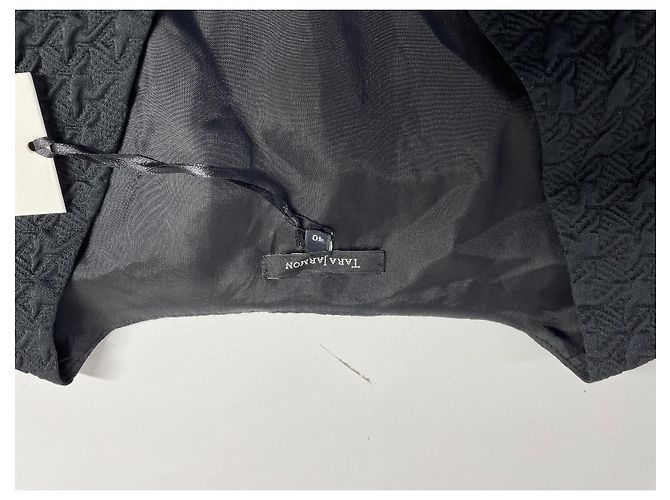 Camicia Tara Jarmon Nera Taglia 40 Nero - vista 8