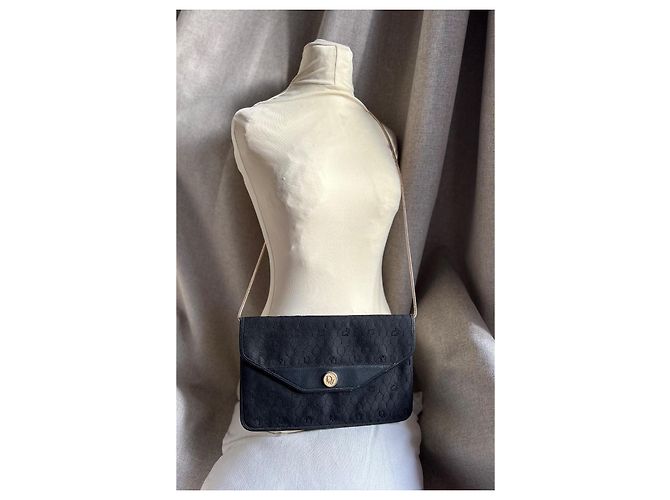 Borsa a pochette Christian Dior Nero D'oro - vista 11