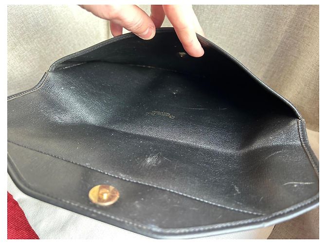 Borsa a pochette Christian Dior Nero D'oro - vista 15