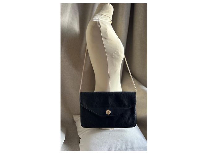 Borsa a pochette Christian Dior Nero D'oro - vista 9