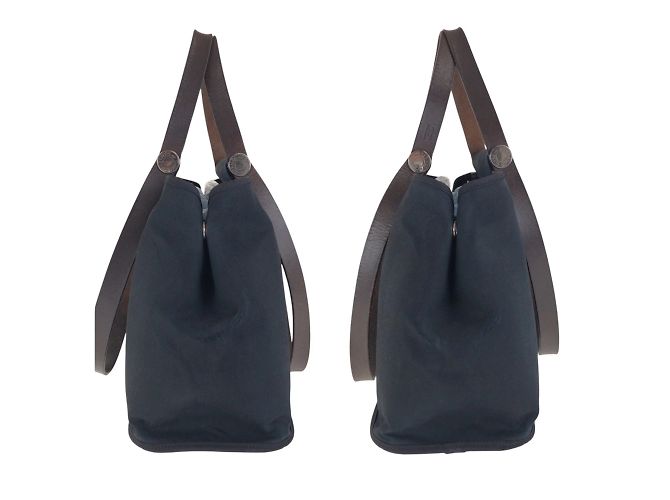Hermès Borsa Tote Hermes Cabag Elan PM Nero - vista 8