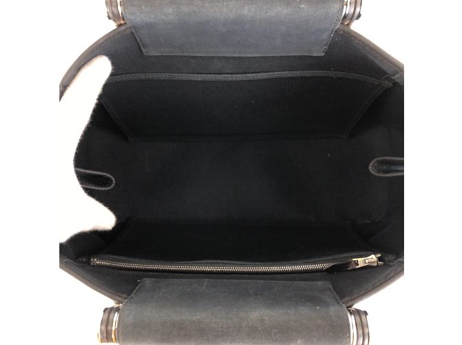 Hermès Borsa Tote Hermes Cabag Elan PM Nero - vista 9