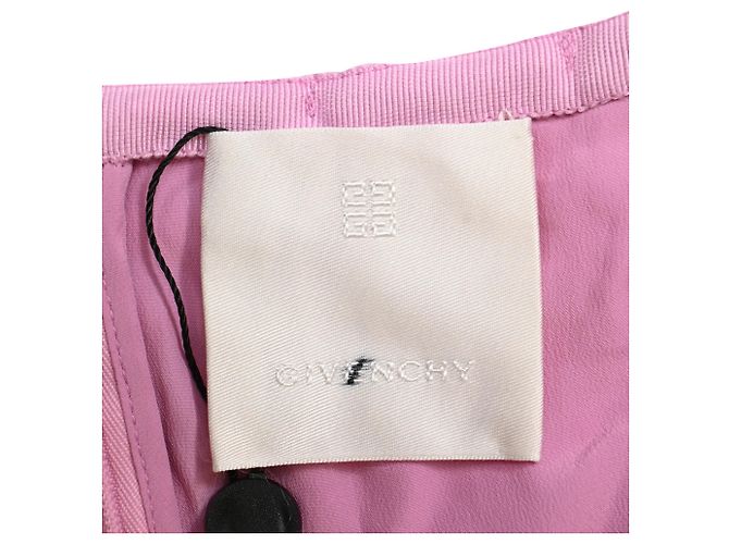 Givenchy Guipure 4g Camisole Bluse aus Rosa Wolle Braun Pink - Ansicht 4