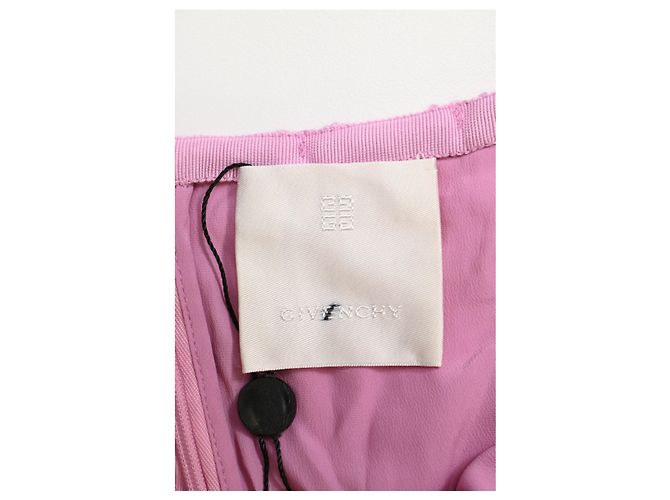 Givenchy Guipure 4g Camisole Bluse aus Rosa Wolle Braun Pink - Ansicht 9
