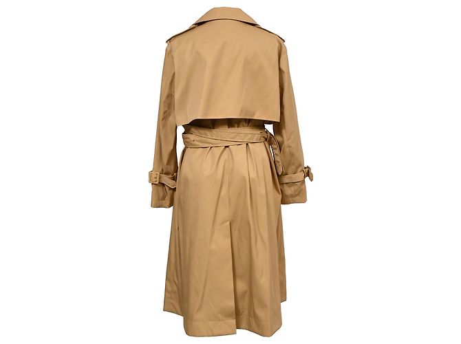 Abrigo Trench Simone Rocha en poliamida marrón Castaño Roja - vista 5