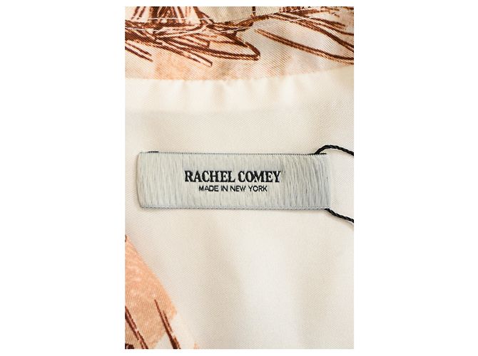 Midi-Länge Kleid von Rachel Comey aus mehrfarbiger Seide Mehrfarben - Ansicht 10