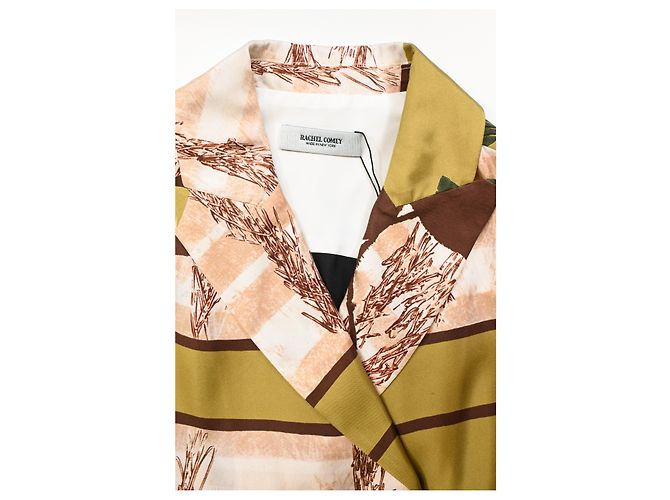 Midi-Länge Kleid von Rachel Comey aus mehrfarbiger Seide Mehrfarben - Ansicht 11
