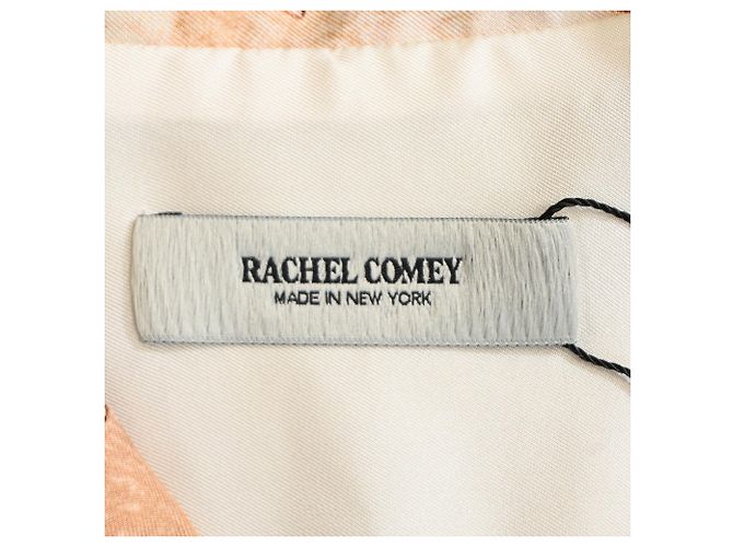 Midi-Länge Kleid von Rachel Comey aus mehrfarbiger Seide Mehrfarben - Ansicht 4