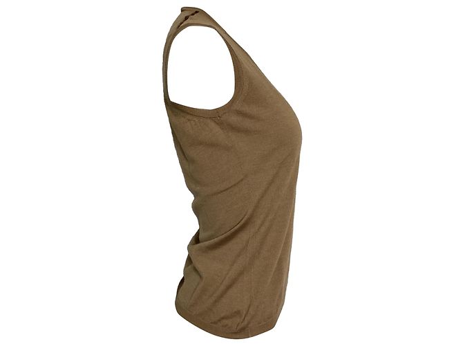 Brauner Cashmere-Top von Saint Laurent Rot - Ansicht 2