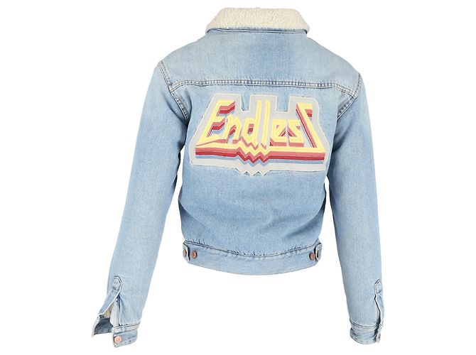 Chaqueta Endless Camden en denim azul de algodón de Isabel Marant Étoile Azul claro - vista 3