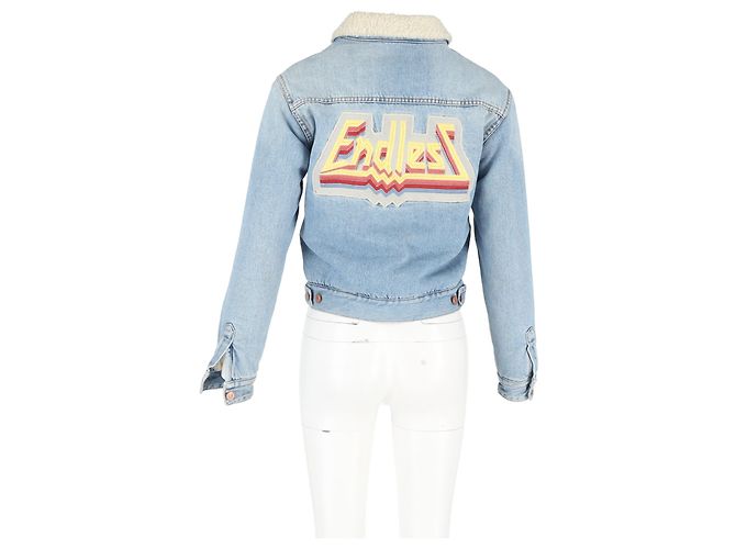 Chaqueta Endless Camden en denim azul de algodón de Isabel Marant Étoile Azul claro - vista 6