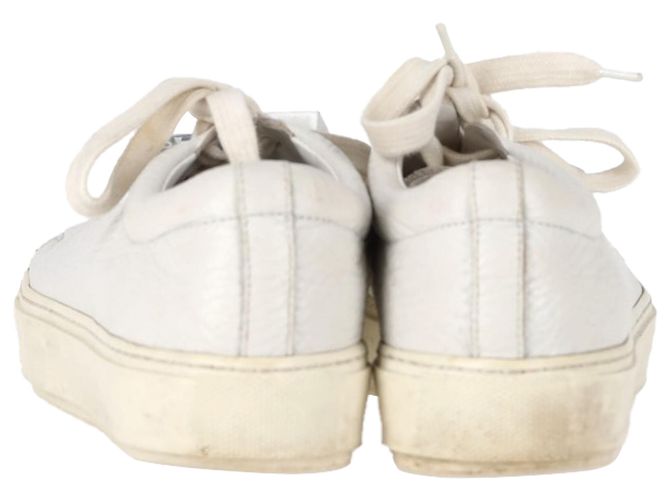 Tênis baixos Adriana em couro branco da Acne Studios - vista 5