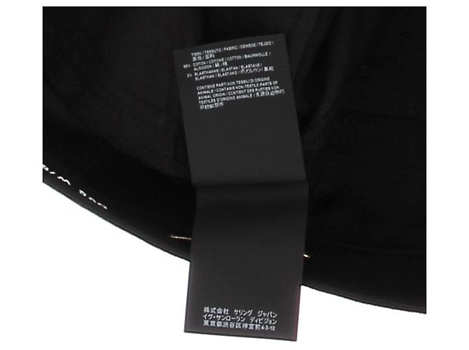 Jeans SAINT LAURENT T.US 28 Denim - Jeans Negro - vista 8