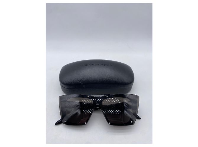 Gafas de sol ALEXANDER MCQUEEN T. Plástico Negro - vista 7