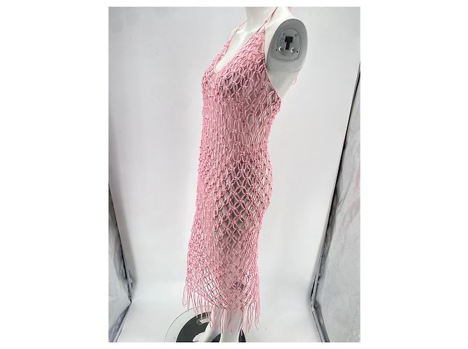 Autre Marque WYNN HAMLYN Kleider T.FR 36 Polyester Pink - Ansicht 3