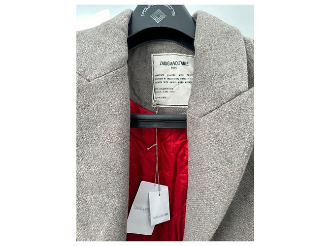 Zadig & Voltaire Zadig Voltaire Herrenmantel Grau - Ansicht 12
