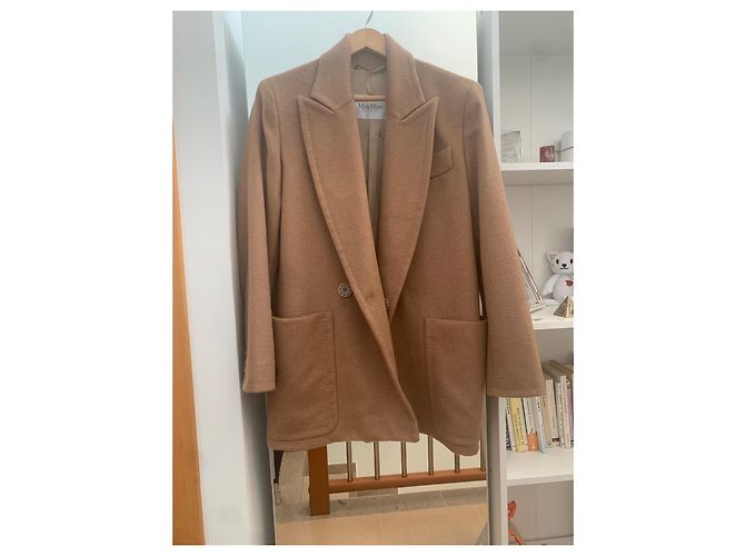 Chaqueta Max Mara de pelo de camello camel - vista 10