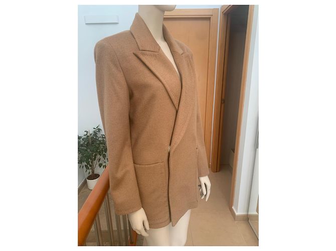 Chaqueta Max Mara de pelo de camello camel - vista 2