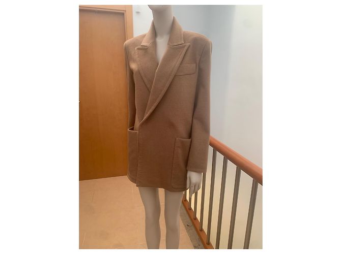 Chaqueta Max Mara de pelo de camello camel - vista 8