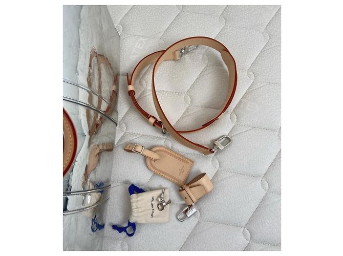 Abbesses Louis Vuitton keepall 50 miroir édition limitée Argenté - vue 6