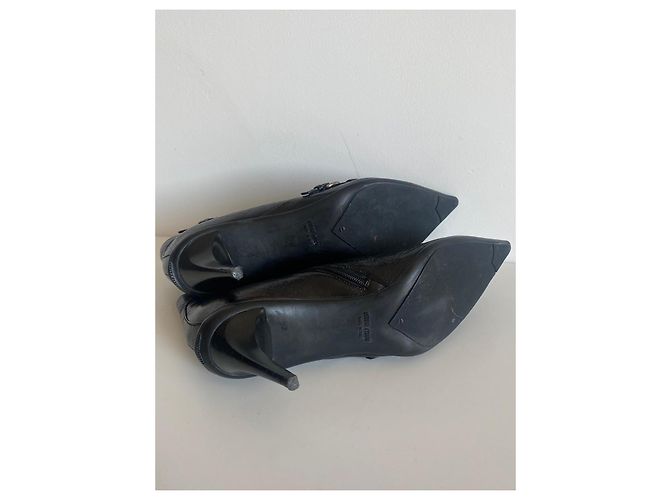 Stivaletti Miu Miu in pelle nera Nero - vista 6