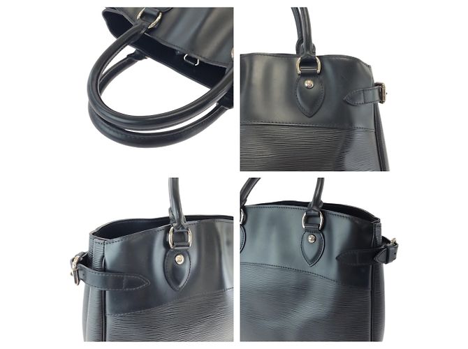 Borsa Louis Vuitton Epi Passy PM Nero - vista 6