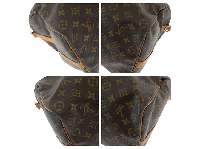 Louis Vuitton Monogram Keepall 50 Bandoulière Marrone - vista 3