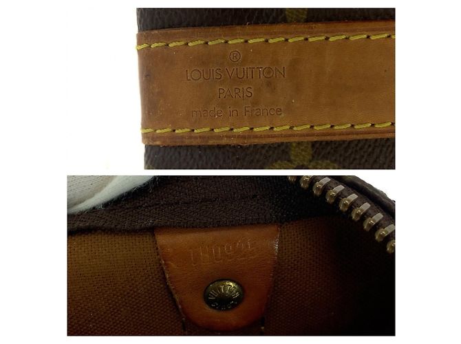 Louis Vuitton Monogram Keepall 50 Bandoulière Marrone - vista 4