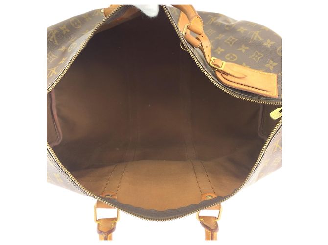 Louis Vuitton Monogram Keepall 50 Bandoulière Marrone - vista 9