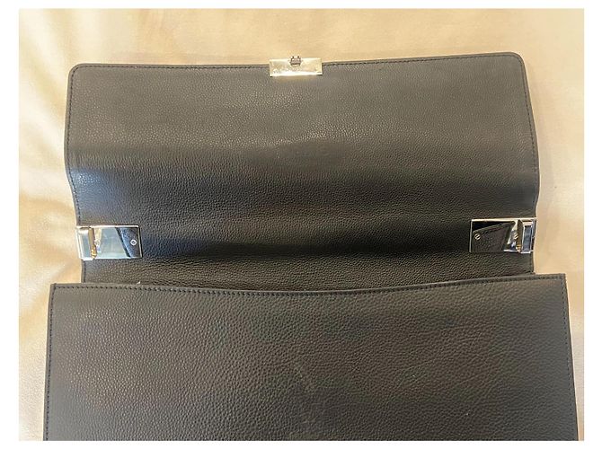 Bolsas Gucci com alça de bambu Preto - vista 11