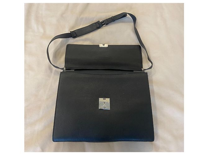 Bolsas Gucci com alça de bambu Preto - vista 5