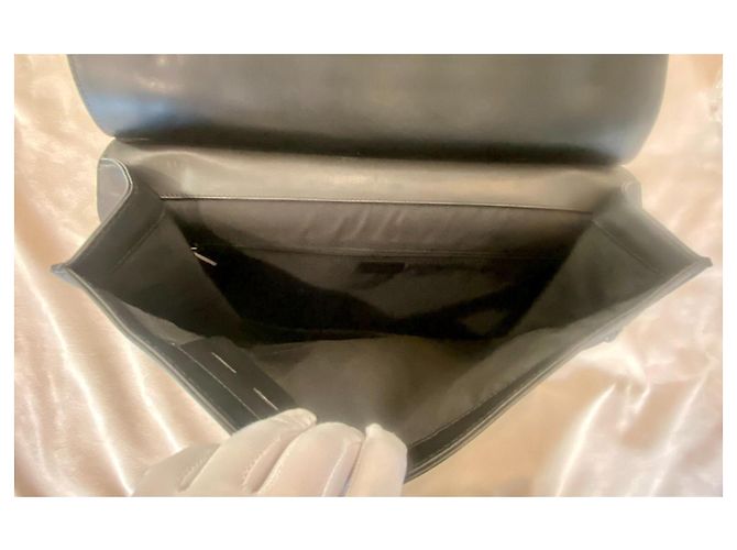 Marmont Borsa a tracolla Gucci in pelle nera da uomo Nero - vista 6