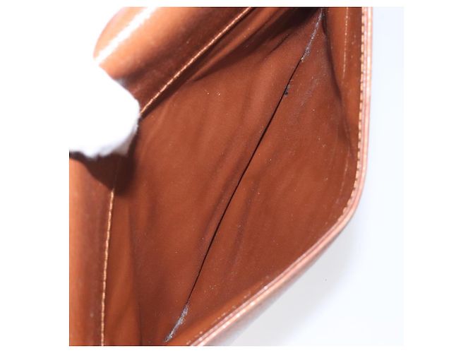 Autre Marque Borsa a Spalla Burberrys in Pelle Marrone Oro Auth bs21879 D'oro - vista 12